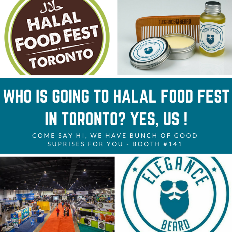 Elegance Beard at Halal Food Fest in Toronto July 2018