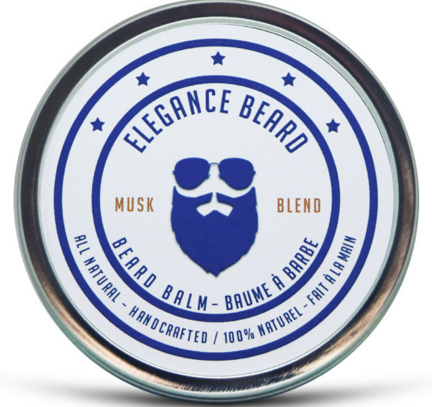 Baume à barbe entièrement naturel - Mélange de musc
