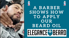 ✂️💈A Barber Shows How to Apply Our Beard Oil ✂️💈