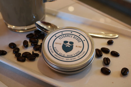 Baume à barbe entièrement naturel - Mélange de café
